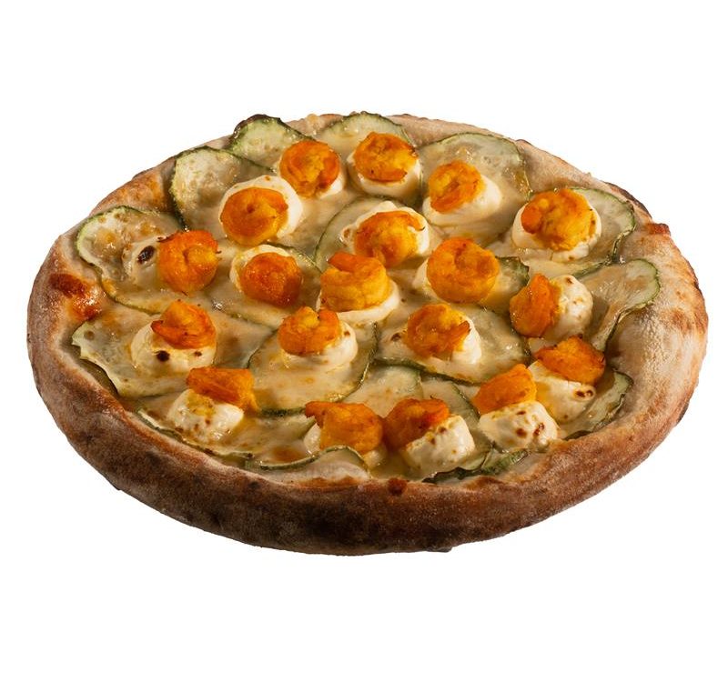 Abobrinha com Camarão